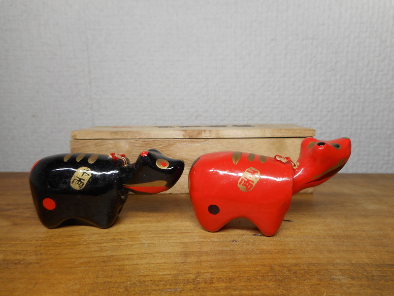 黄金べこ 赤べこ 黒べこ 郷土玩具_画像4