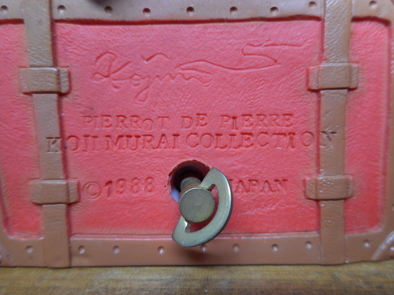 mu.....Koji Muraipiero музыкальная шкатулка сделано в Японии 1988 год 80 дней мир один .PIERROT DE PIERRE