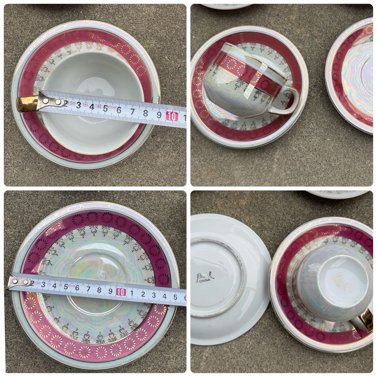 ティーカップ カップソーサー 洋食器 食器 花柄 ノリタケ CHINA まとめて_画像6