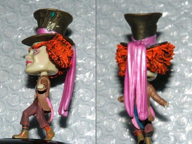 o品名o アリス イン ワンダーランド/マッドハッター フィギュア ドリンクカップ♪不思議の国のアリスAlice in Wonderland ジョニー・デップ_画像5