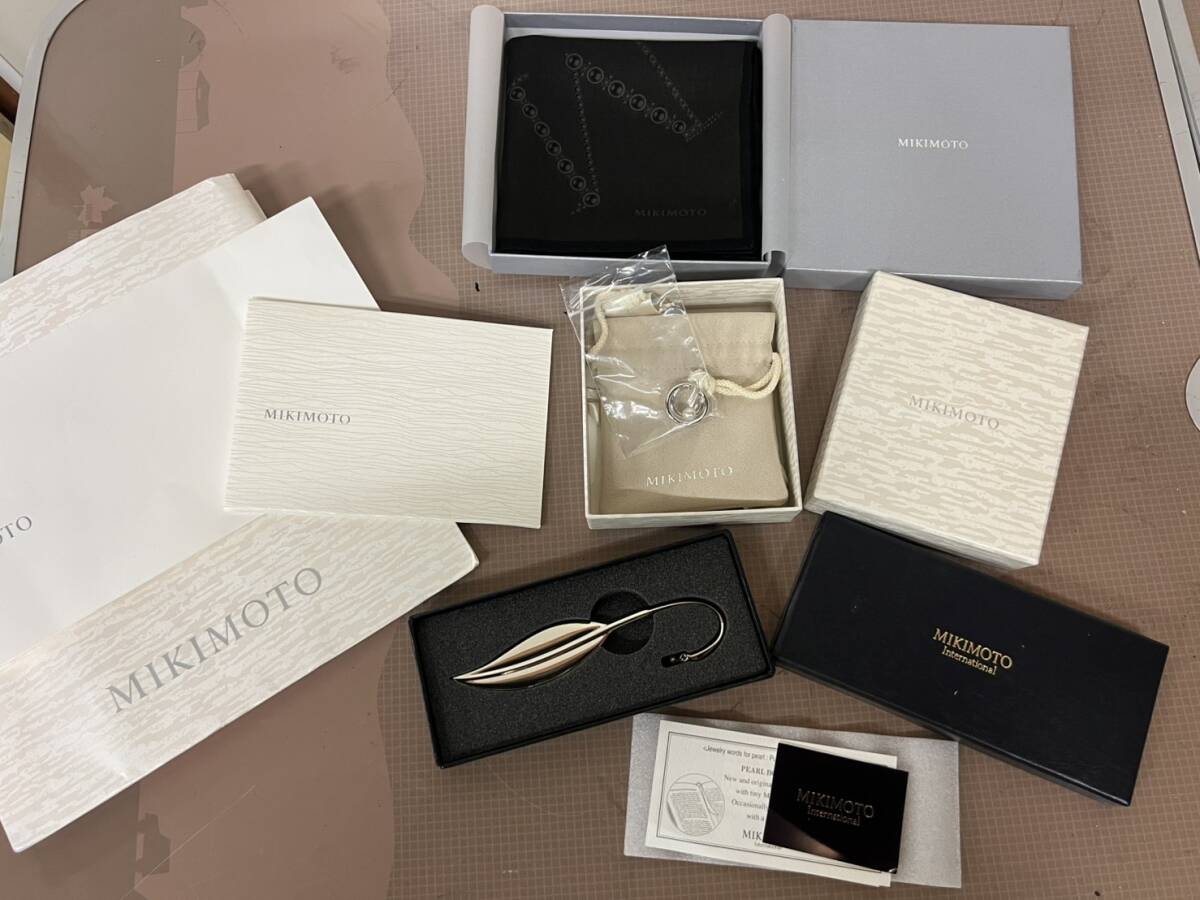 MIKIMOTO жемчуг кольцо аксессуары Mikimoto комплект продажа 