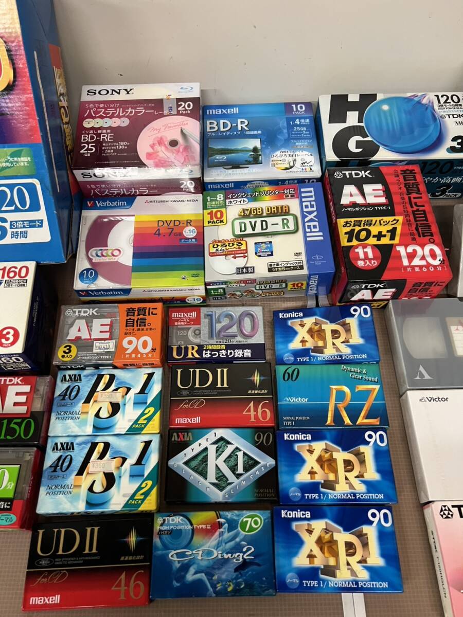 ビデオテープ　カセットテープ　CD-Rなど　新品　まとめ売り_画像3