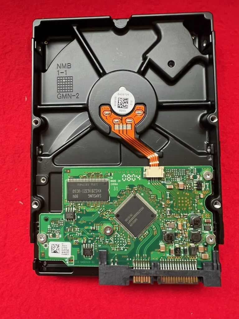 不良返金保証　500GB HDD 日立 Deskstar HDP725050GLA360 (aa81)_画像2