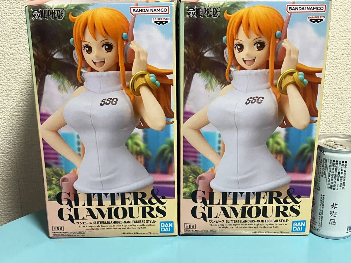 2個まとめて！★ナミ -NAMI-★EGGHEAD STYLE★GLITTER & GLAMOURS★ワンピース★ONE PIECE フィギュア♪♪_画像1