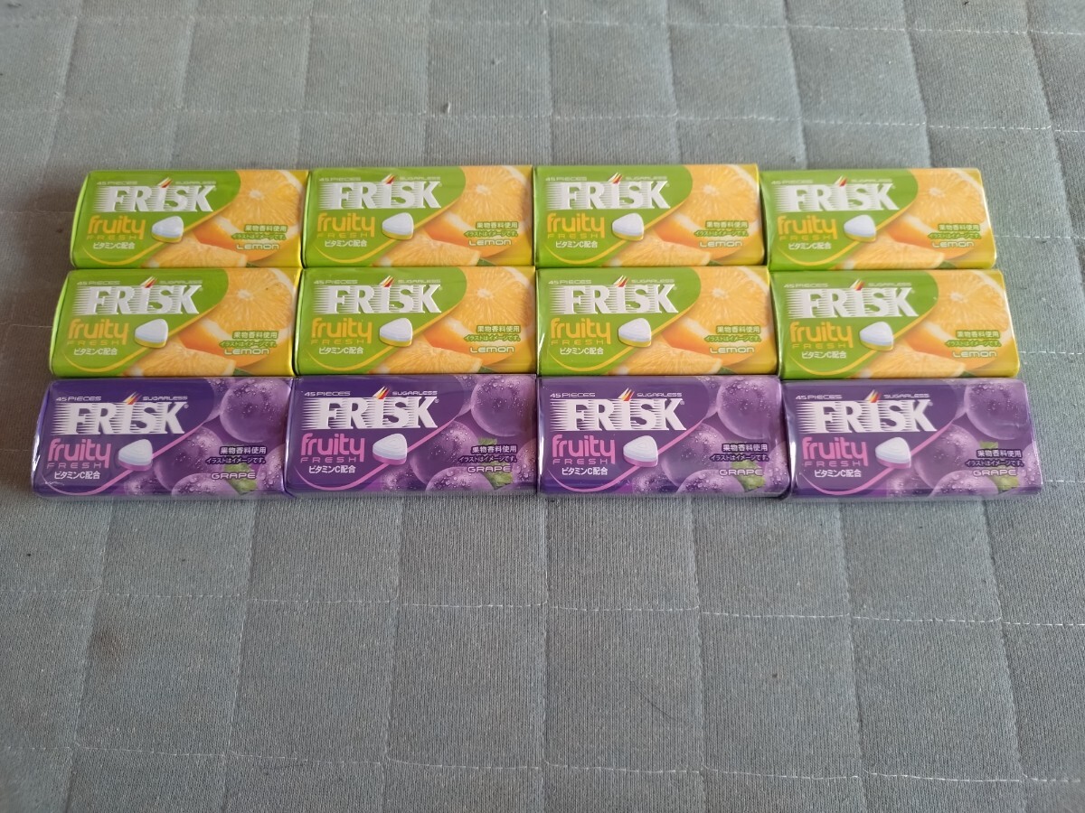 フリスク12個セット　（レモン、グレープ）_画像1