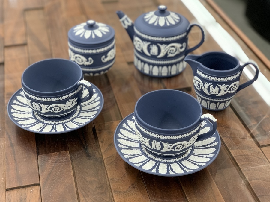 ウェッジウッドのアラベスクティーセット_画像1