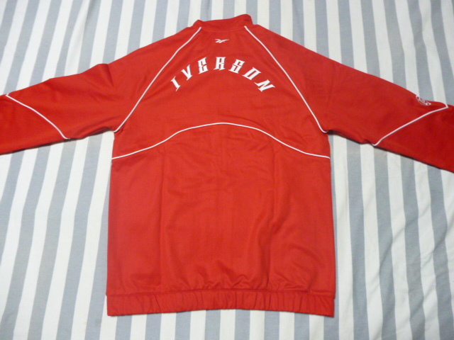 激安即決!リーボック I3 FR トラックトップ スカーレット M~O 新品 アイバーソン_画像2