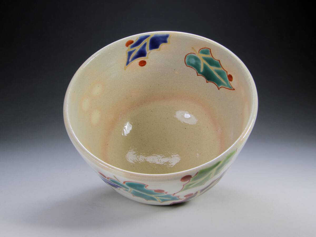  цветная роспись . чашка Рождество .книга@. Nakayama . белый чайная посуда . ночь чай .