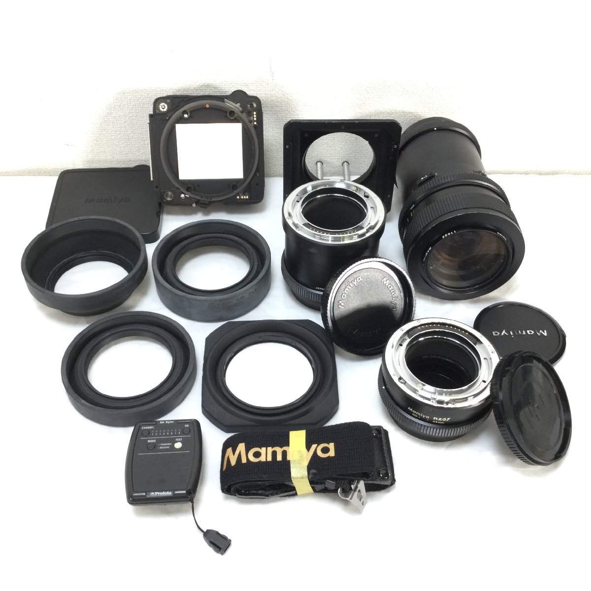 Mamiya マミヤ RZ67シリーズ カメラレンズ フィルムバック アクセサリー まとめ_画像1