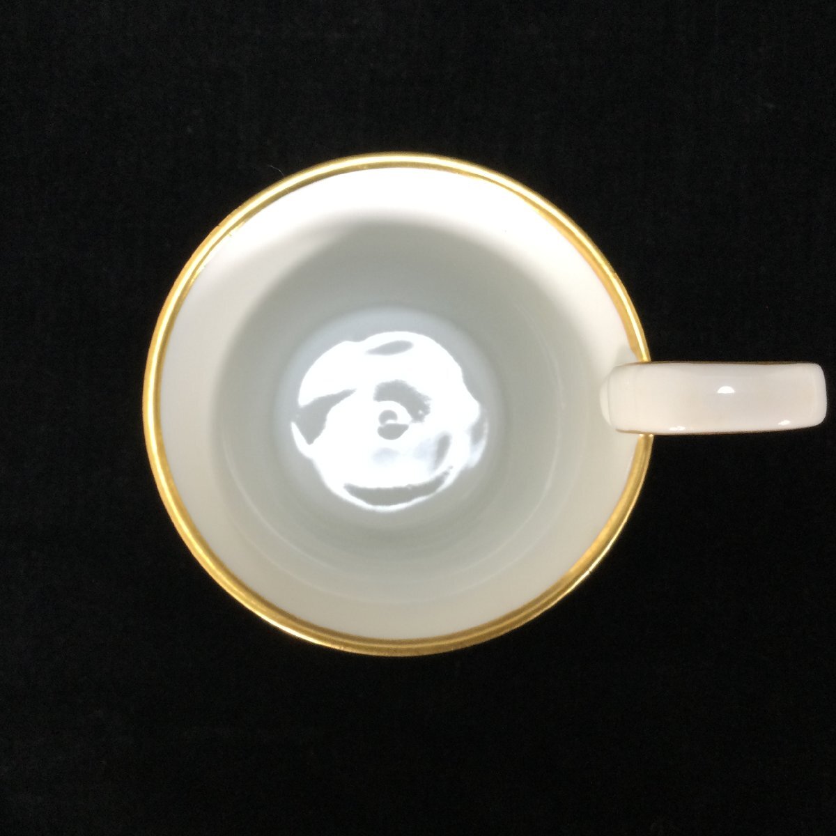 Tirschenreuth ティルシェンロイト スミレ柄 モカデミタスカップ 食器 洋食器 コップ_画像5