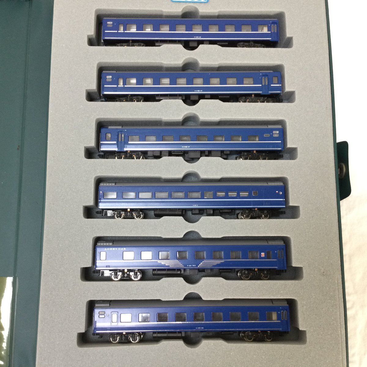 【ジャンク】 KATO カトー EF65 電気機関車ブルートレイン セット Nゲージ 鉄道模型 おもちゃ コレクション_画像3