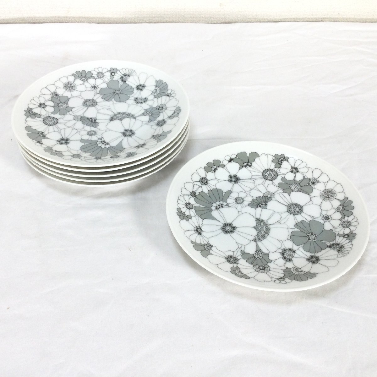 Rosenthal ローゼンタール スタジオライン 花柄 プレート 6枚 食器 コレクション_画像1