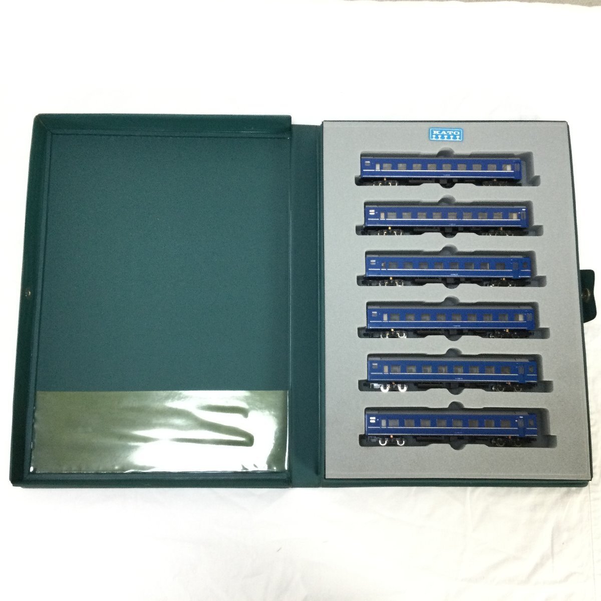 【ジャンク】 KATO カトー EF65 電気機関車ブルートレイン セット Nゲージ 鉄道模型 おもちゃ コレクション_画像4