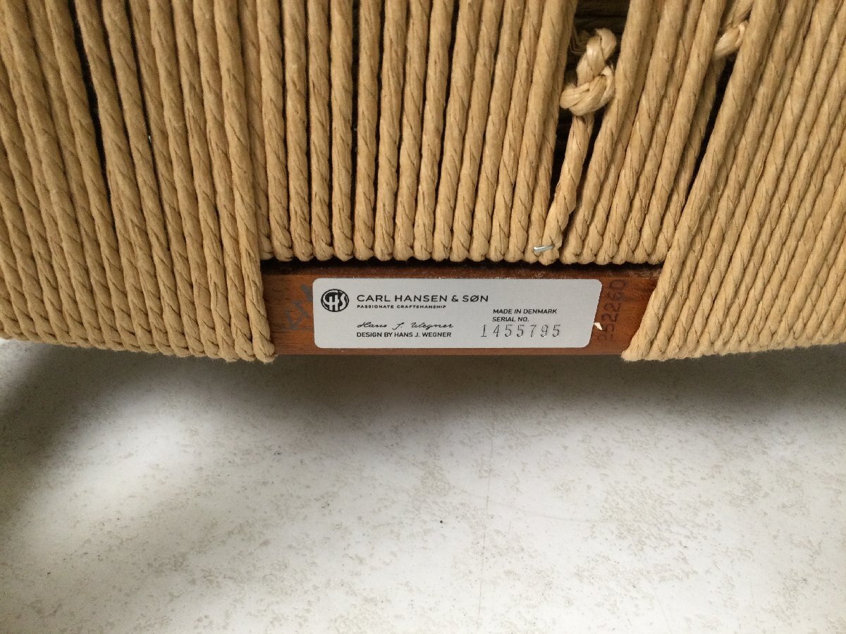 Carl Hansen & Son カールハンセン & サン CH24 Yチェア 椅子 ダイニングチェア ハンス・J・ウェグナー 家具 インテリア ③_画像5