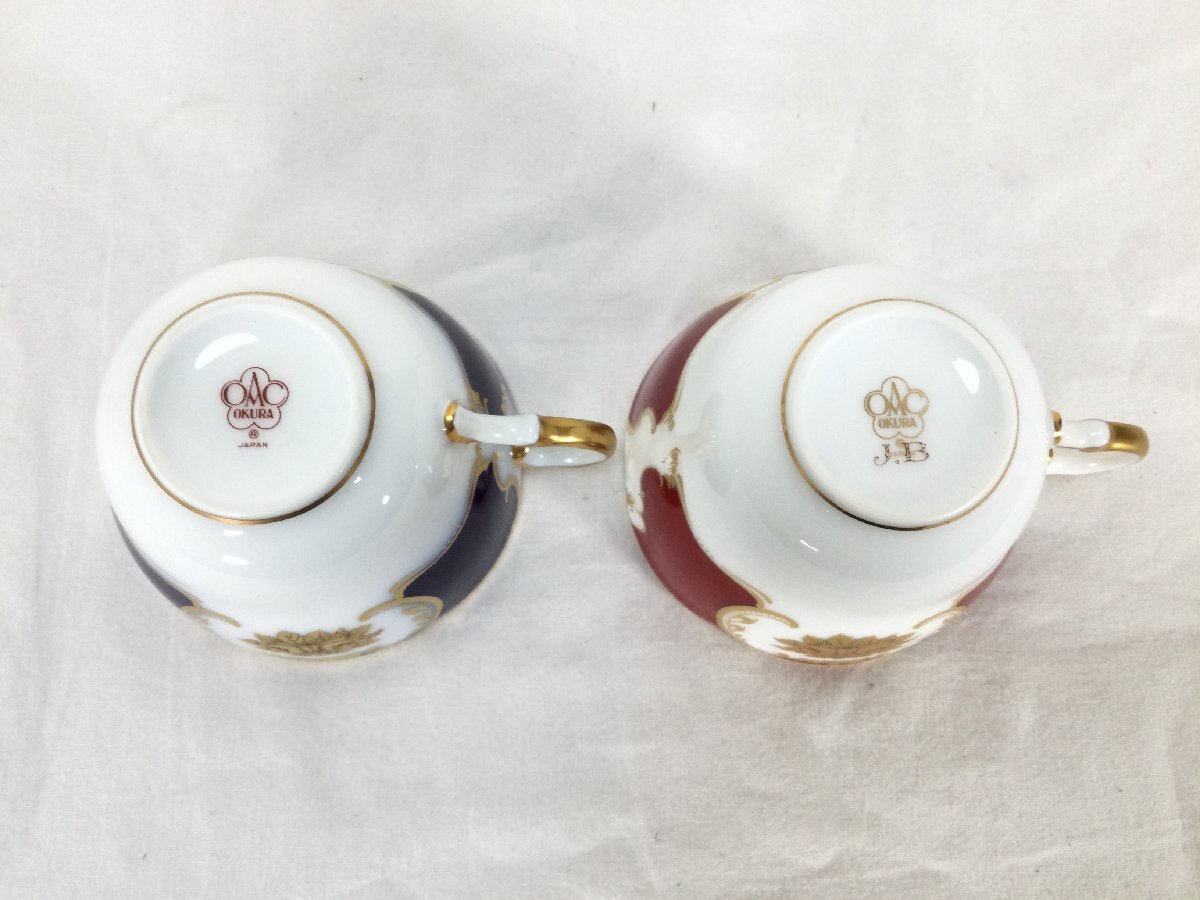 大倉陶園 OKURA クイーンローズ デミタス カップ＆ソーサー 洋食器 コレクション_画像5