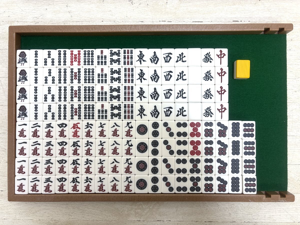 AMOS アモス JP-COLOR 全自動麻雀卓 折りたたみタイプ【直接引取限定/配送不可】_画像10