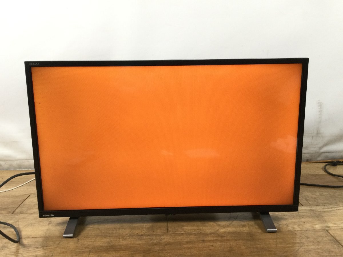 【難あり】 TOSHIBA 東芝 REGZA レグザ 32V34 32型 液晶 テレビ 2022年製 家電 脚 リモコン付き_画像3
