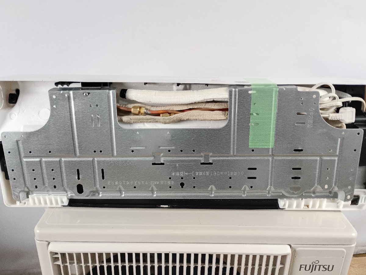 FUJITSU 富士通 ルームエアコン nocria ノクリア AS-J222M-W AO-J222M 2022年製 冷房能力2.2kw 空調機器_画像3