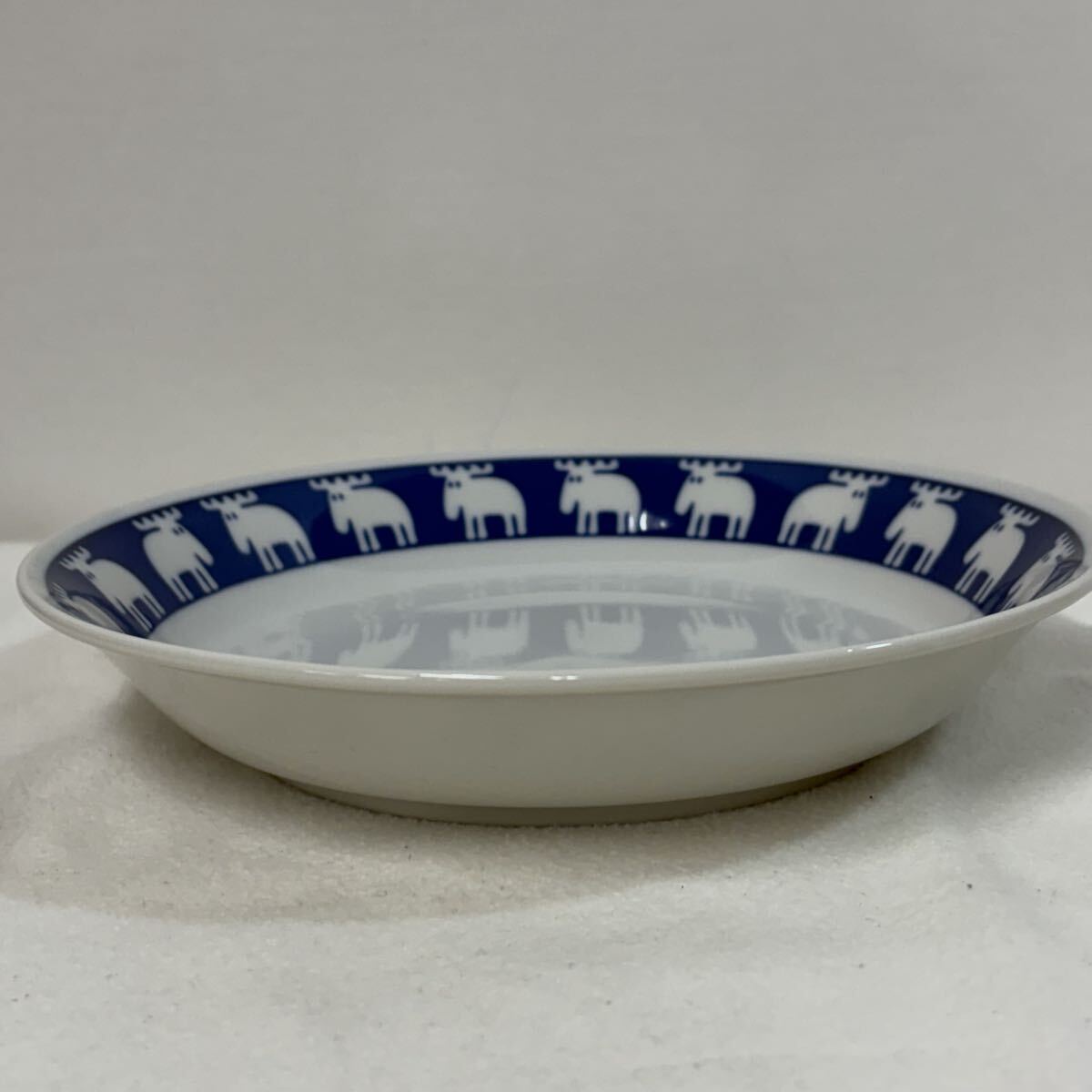 ☆未使用☆ MOZ パスタ皿4枚セット モズ プレート 食器 箱付 カレー皿 4枚セット(11187E_画像4