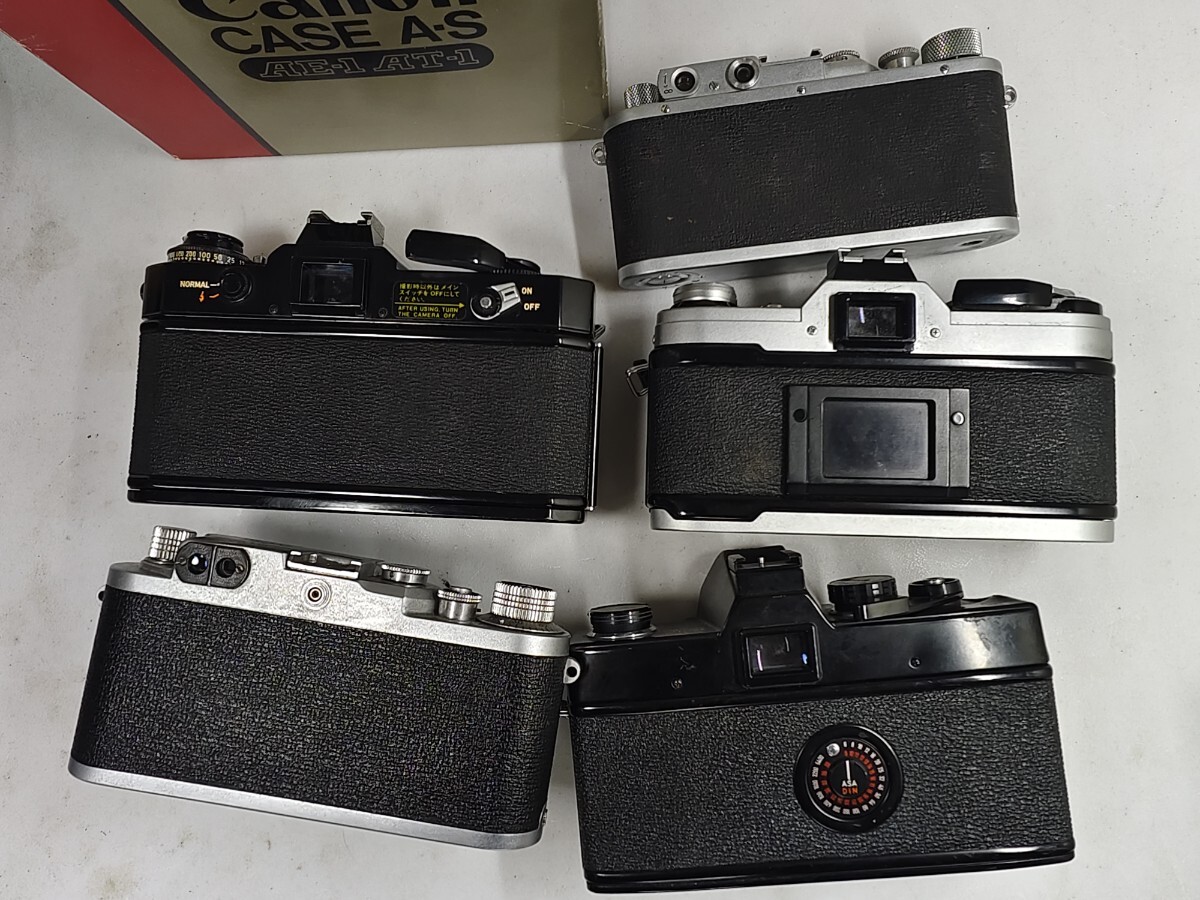 [ регулировка товар ②] Canon AE-1 EF NICCA minolta пленочный фотоаппарат однообъективный зеркальный Canon Minolta 1 иен начало распродажи совместно утиль 