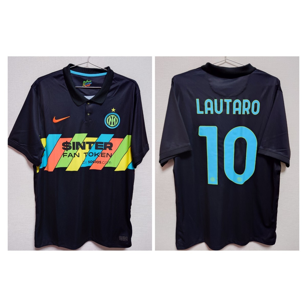 NIKE　2021〜2022　インテル・ミラノ　3rd　ラウタロ・マルティネス Inter Milan　_画像1