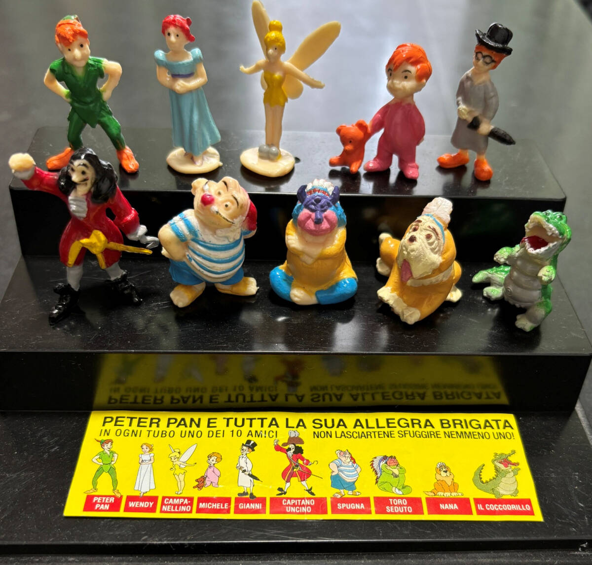 第18弾　食玩　レトロ/アンティーク Peter Pans(ピーターパン） Itally '1994年 全10種 コンプリートセット　_画像1