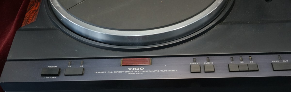 A&P TRIO:KPF7:フルオ-トアナログプレイヤ-:MMカ-トリッジ付:USED:JUNK_画像9