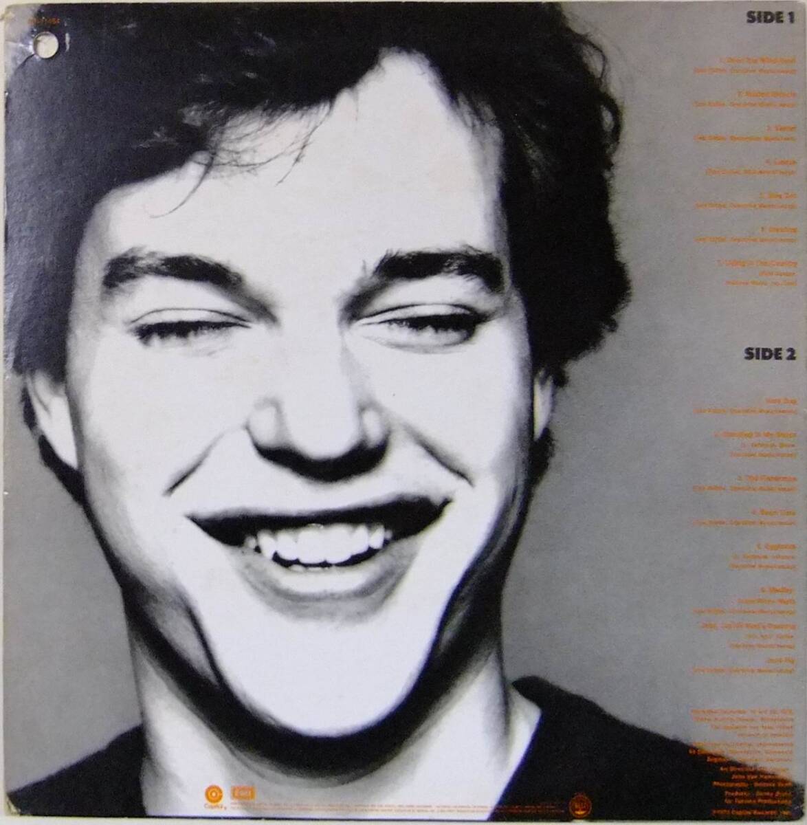 Leo Kottke / My Feet Are Smiling / '73US Capitol Records / Winchester Pressing / 初盤オリジナル _画像2