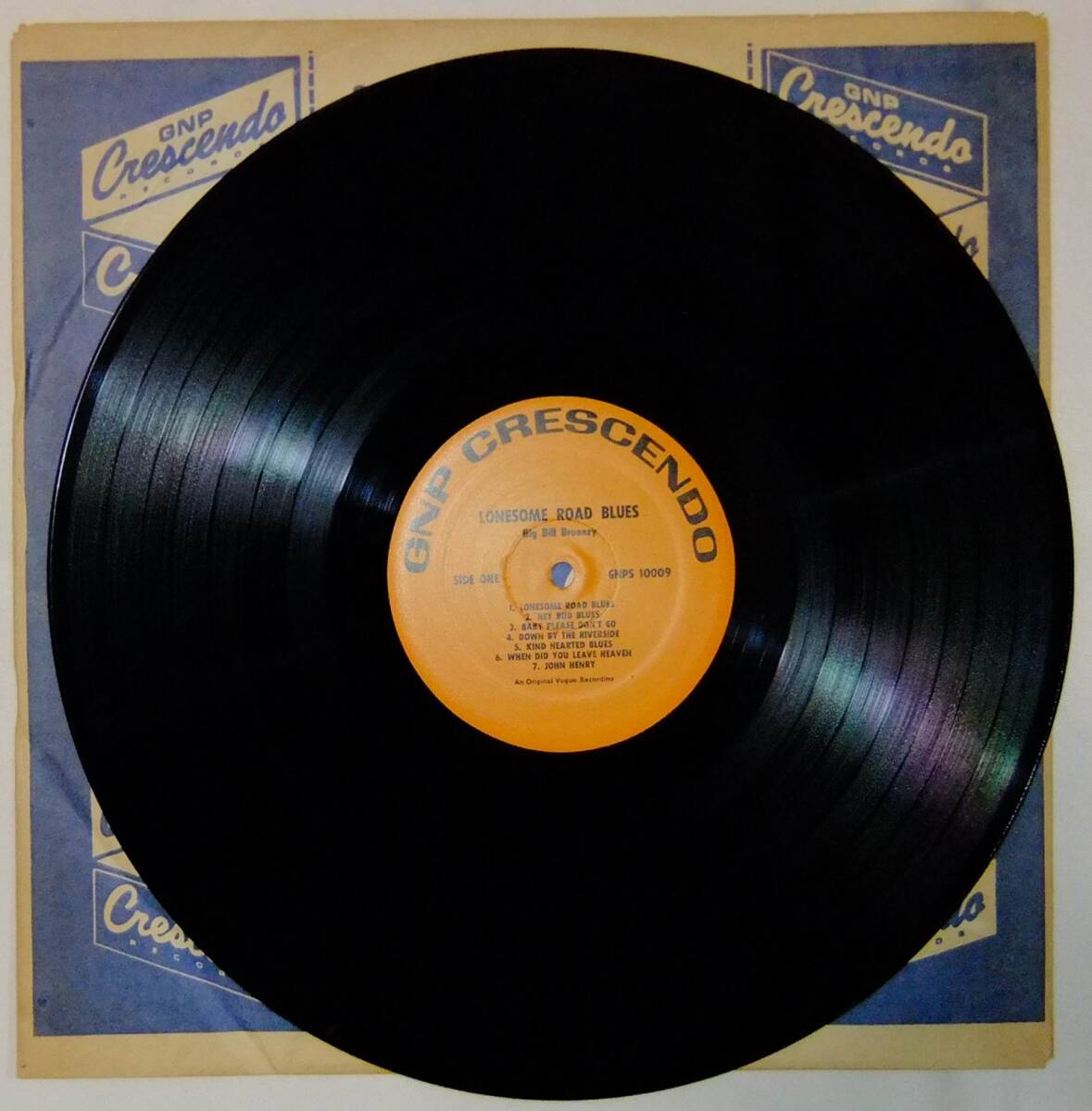 Big Bill Broonzy / Lonesome Road Blues / '75US GNP Crescendo / Black Blues Series_画像8