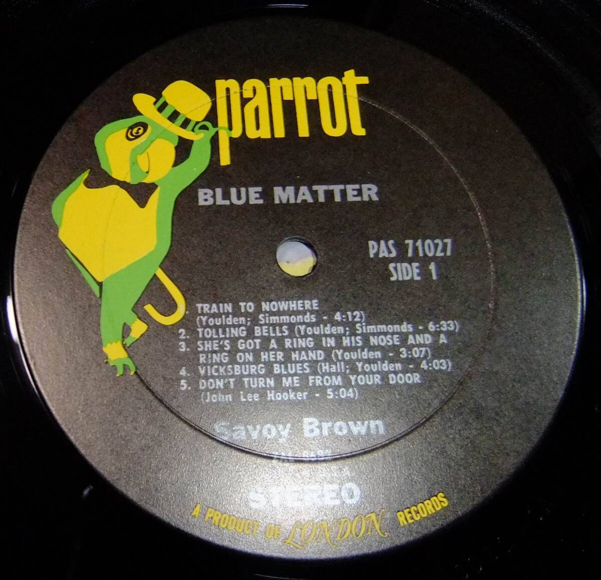 Savoy Brown / Blue Matter / '69US Parrot / Terre Haute Pressing / UK Blues Rock / US初盤 / 見開き / Prod. Mike Vernon_画像10