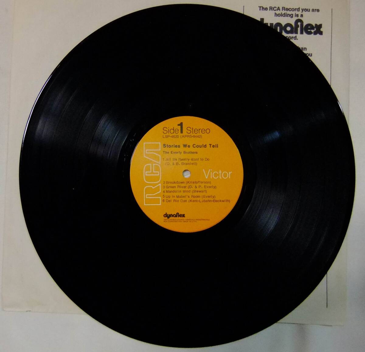Everly Brothers / Stories We Could Tell / '72US RCA Victor / Rockaway pressing / 初盤オリジナル / feat. Delaney Bramlet, Ry Cooder_画像9
