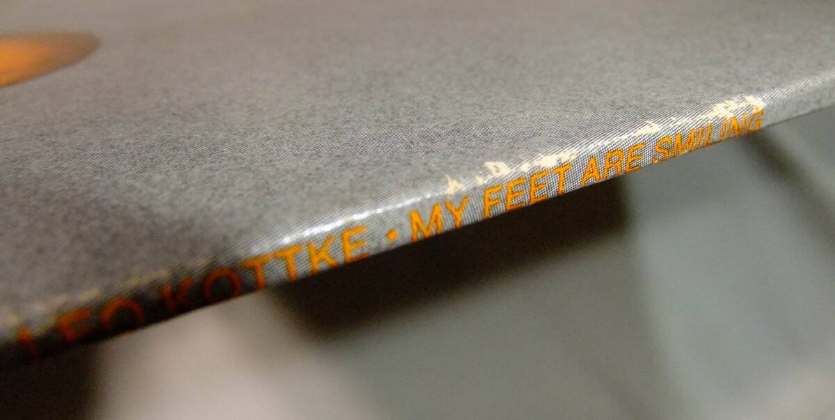 Leo Kottke / My Feet Are Smiling / '73US Capitol Records / Winchester Pressing / 初盤オリジナル _画像4