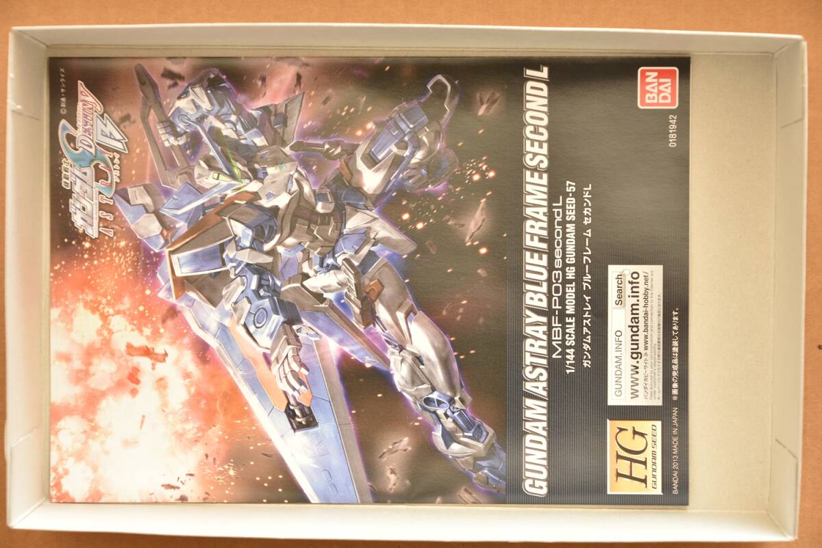  не собран Bandai Mobile Suit Gundam SEED HG 1/144 Gundam as tray голубой рама Second L