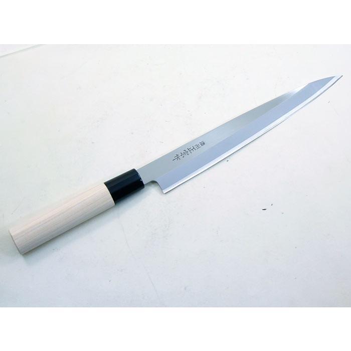 和包丁 関の包丁 濃州正宗作 ５種フルセット 白木（菜切/三徳/刺身/出刃/ペティーナイフ）_画像4