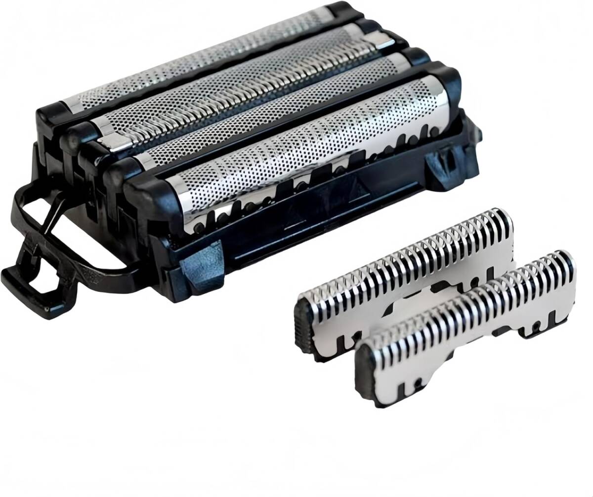  [外刃+内刃セット] ES9032 Panasonic互換 交換用セット替刃 ラムダッシュ ブラック 互換品 メンズシェーバー用 替刃_画像1