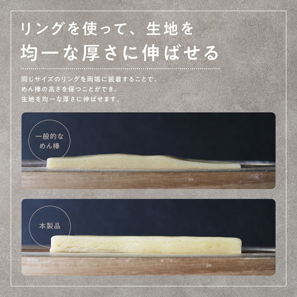  скалка толщина настройка возможно 10mm 6mm 3mm 2mm ткань сладости конструкция лапша конструкция примерно Φ6.5×W43cm из нержавеющей стали ... час ручная работа бесплатная доставка -60N* скалка 