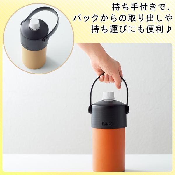  пластиковая бутылка кондиционер термос теплоизоляция держать рука имеется нержавеющая сталь жестяная банка фляжка домашнее животное держатель для бутылки модный бесплатная доставка -60N* 500-670ml: бежевый 