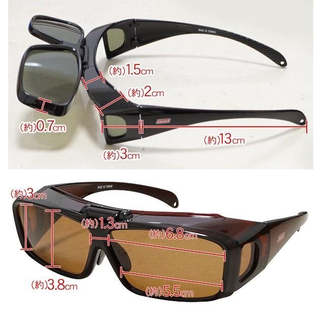  over солнцезащитные очки поляризованный свет Coleman Coleman откидной тип очки. сверху спорт уличный для мужчин и женщин пыльца бесплатная доставка 100T* COV01:_2