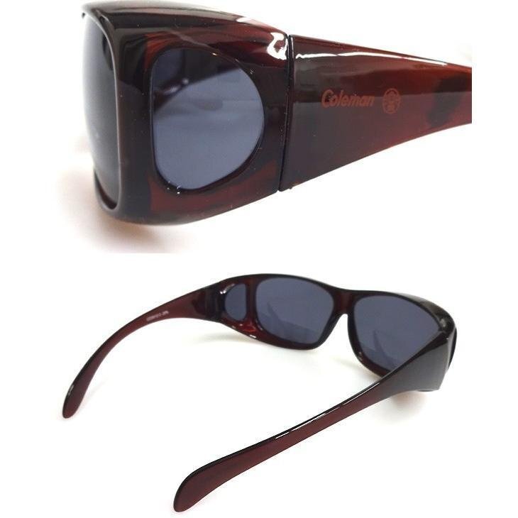 Coleman солнцезащитные очки стандартный товар Coleman поляризованный свет over стакан очки. сверху оборудован возможность Golf спорт пыльца меры бесплатная доставка 100T* CO3012:_3
