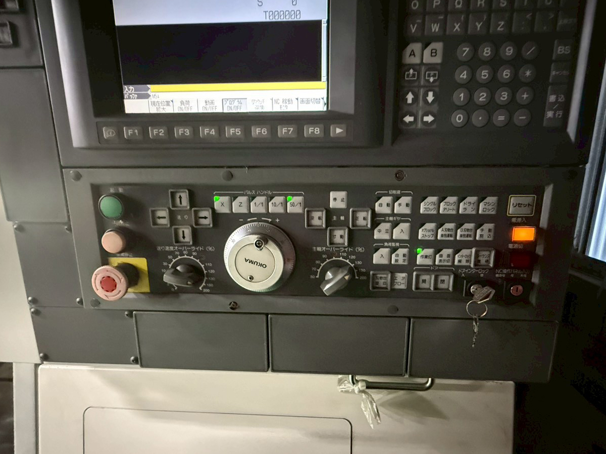 オークマ OKUMA LB300T 2005年製 芯間250㎜ 芯押しなし 旋削のみ OSP-E100L CNC旋盤 Lathe レース Turning Machine _画像10