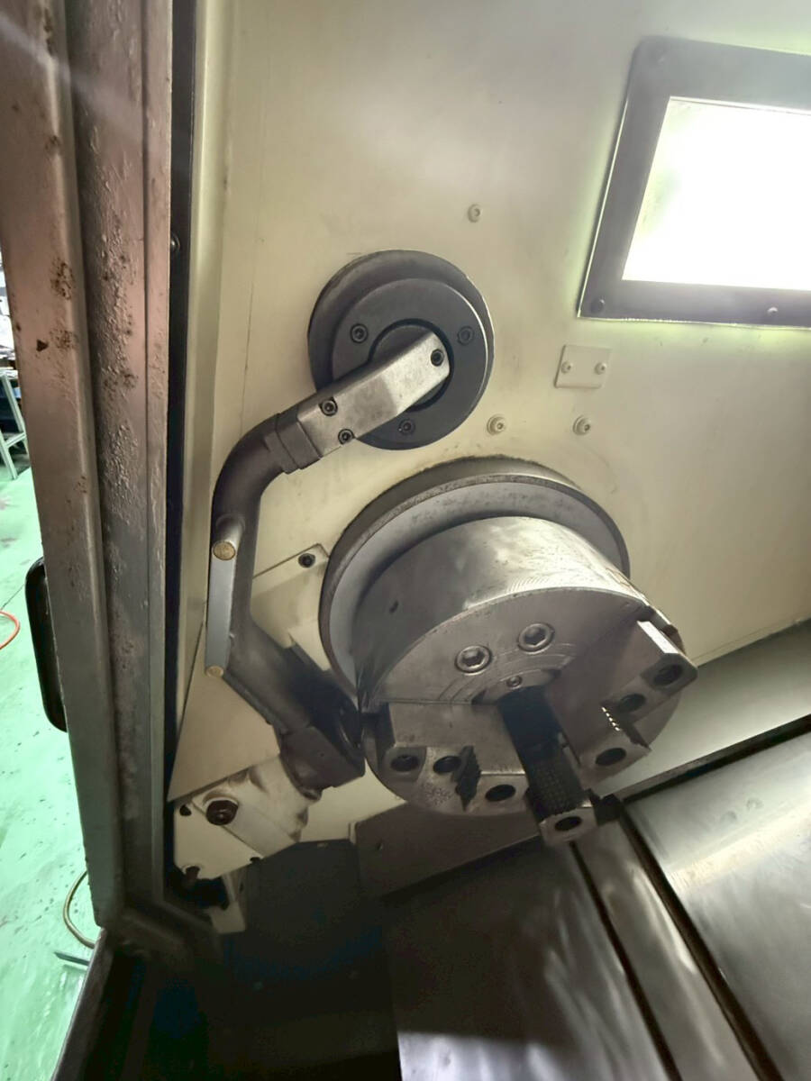 オークマ OKUMA LB300T 2005年製 芯間250㎜ 芯押しなし 旋削のみ OSP-E100L CNC旋盤 Lathe レース Turning Machine _画像5