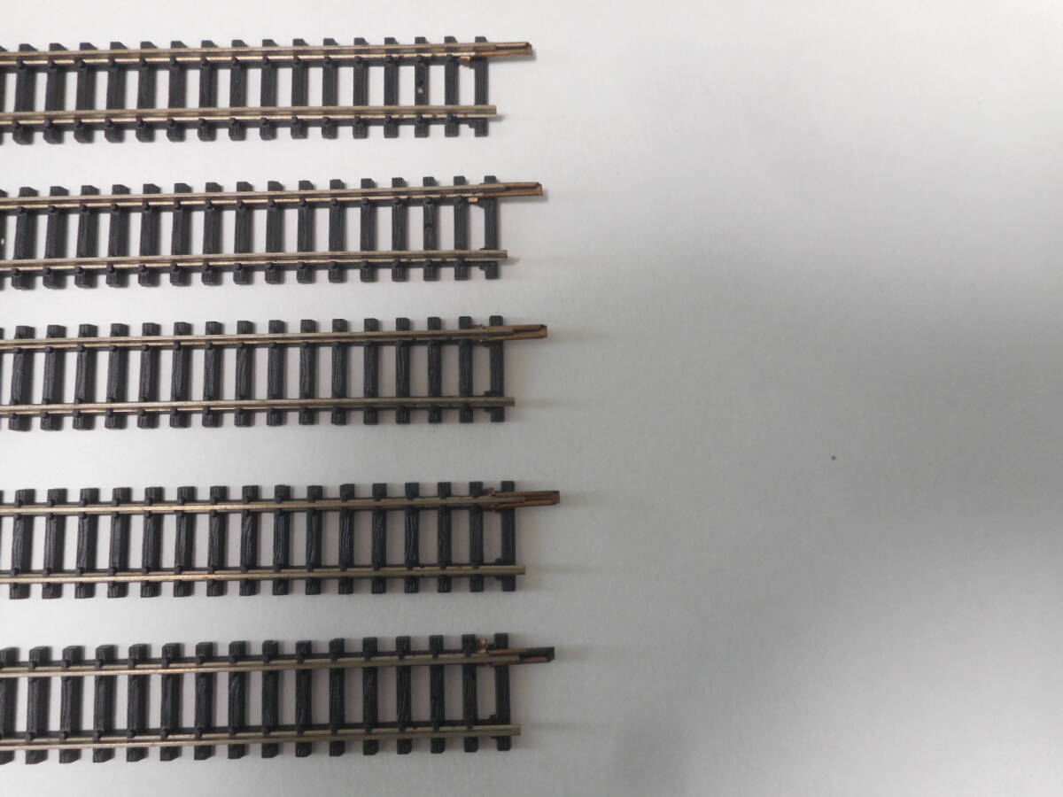 KATO：固定式線路 2502：直線 162mm　5本：ジャンク品_画像3