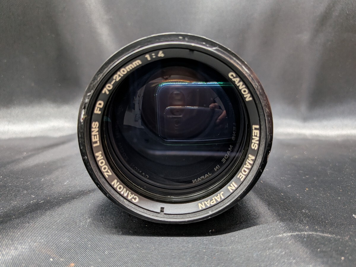 Canon キャノン 純正 FD 70-210mm MF高級望遠ズームレンズ 1:4 希少・完動品 も9_画像2