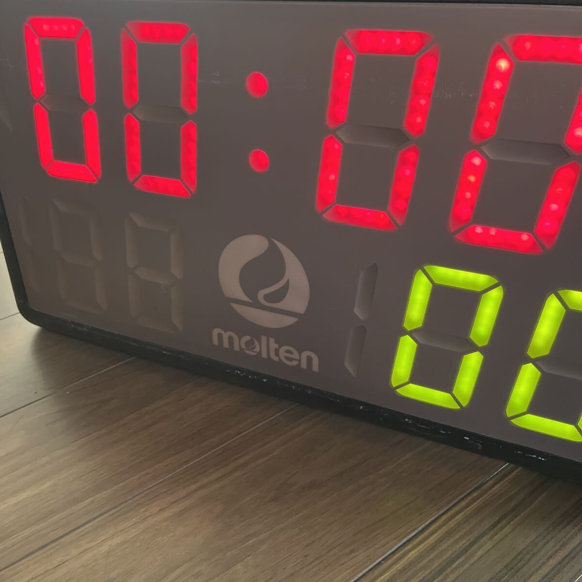 Molten モルテン DIGI TIMER デジタイマー TOP60 得点板 現状電源コード無しジャンク_画像7