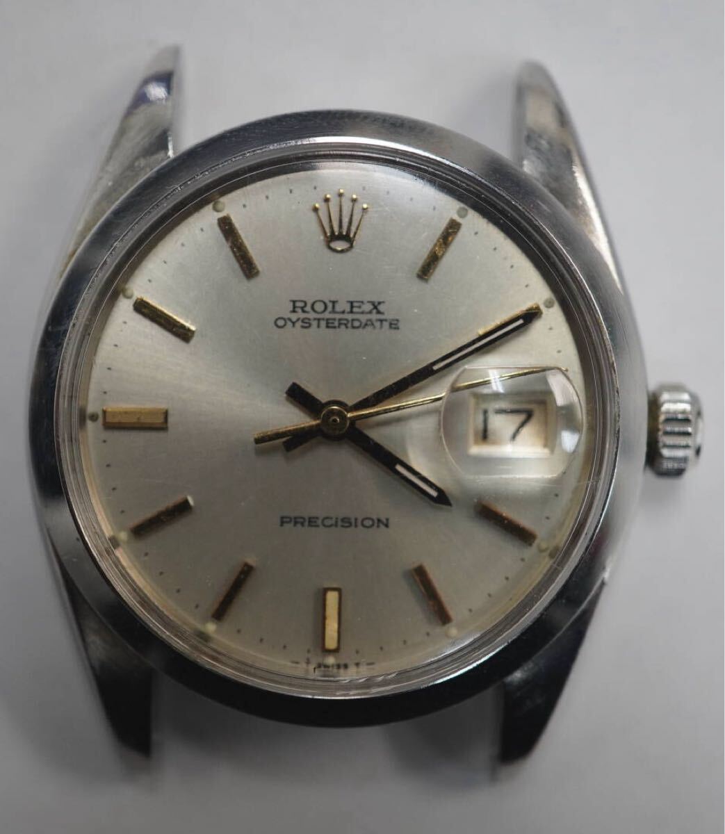 ロレックス　オイスターパーペチュアルデイト　6694　ROLEX　巻き芯折れ　【No.4276】_画像1