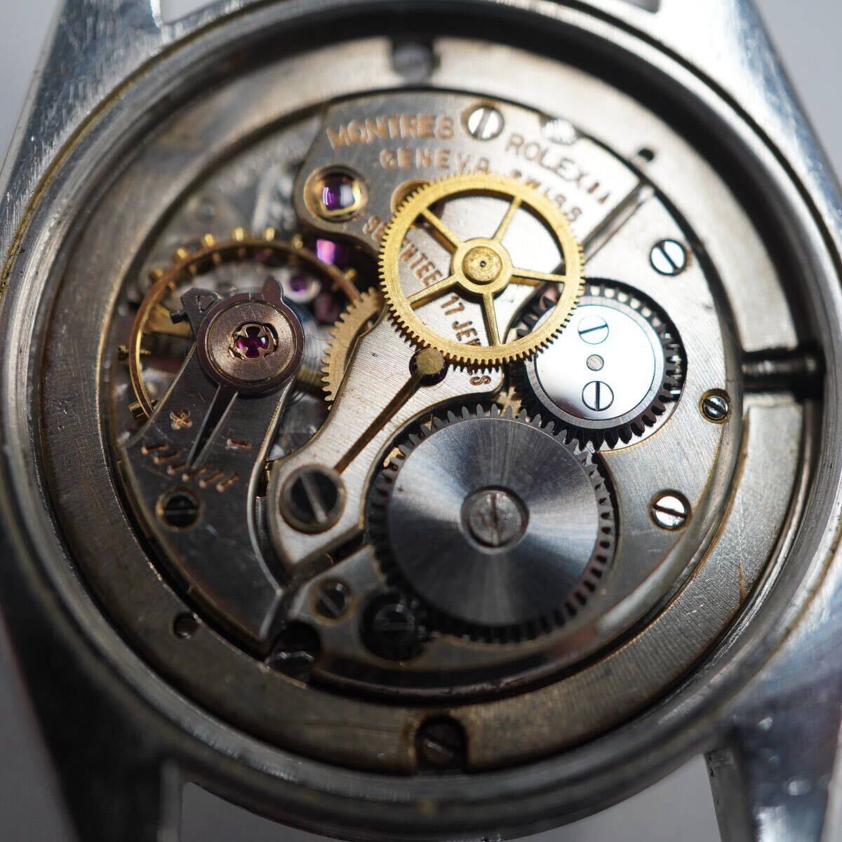 ロレックス　オイスターパーペチュアルデイト　6694　ROLEX　巻き芯折れ　【No.4276】_画像8