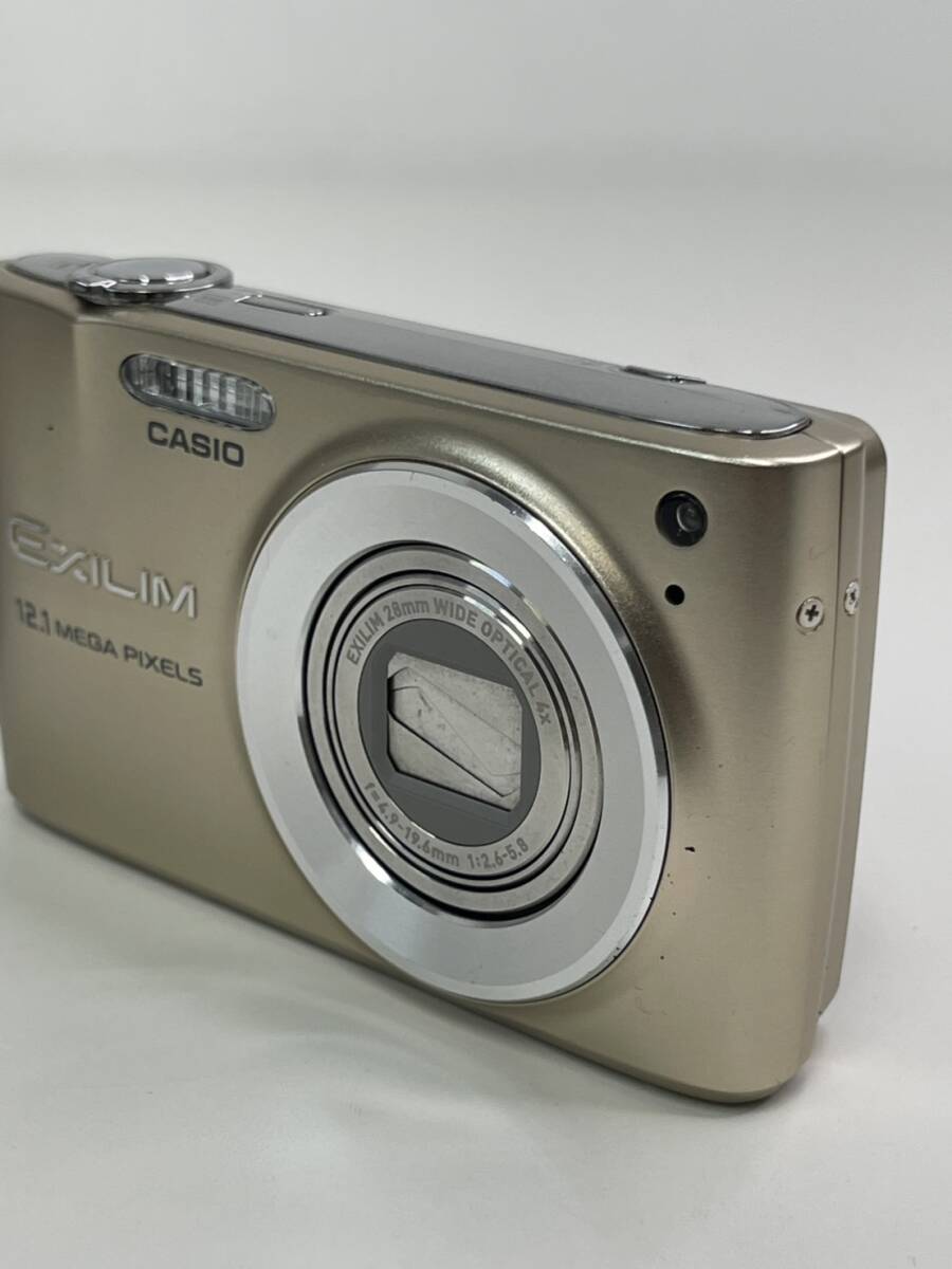 CASIO カシオ EXILIM エクシリム EX-Z400 コンパクトデジタルカメラ ゴールド 稼働品 動作確認済み 【No.4197】_画像3