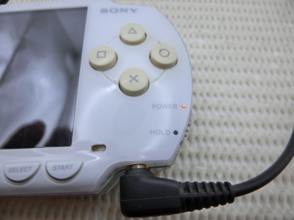 【中古現状品】SONY ソニー Playstation Portable プレイステーションポータブル PSP-1000 通電・起動確認済 GA1B-S60-11TR0548_画像8