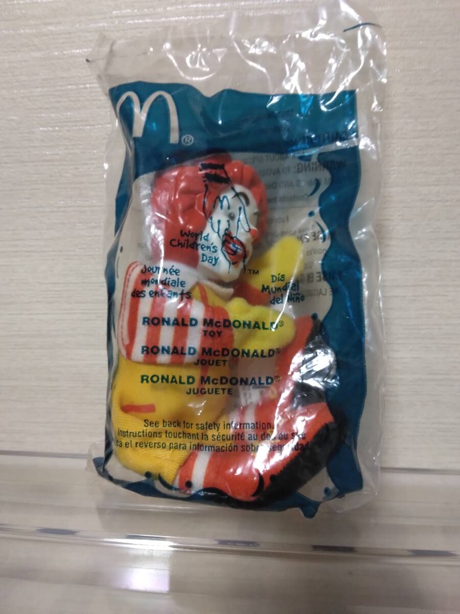 ★マクドナルド ロナルド 2002ハッピーミール McDonald 指人形_画像1