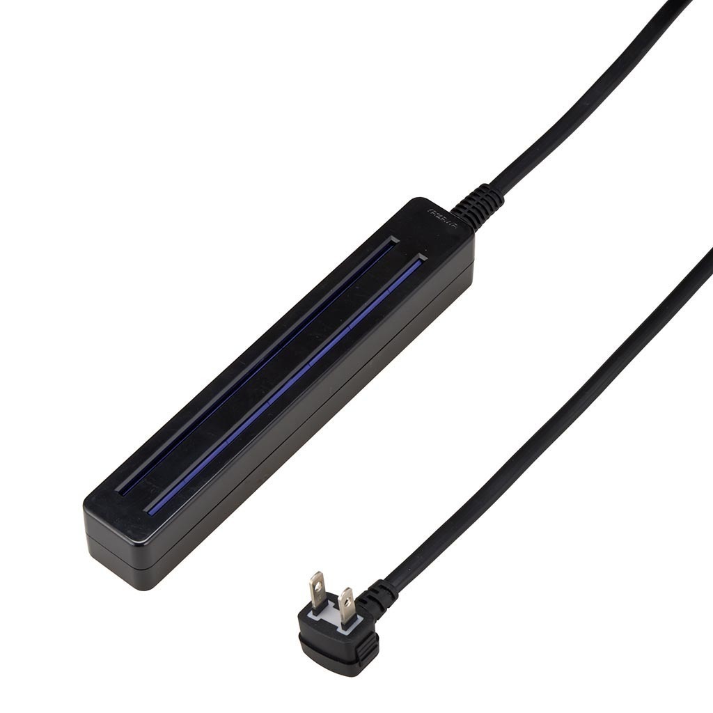 B164 YAZAWA ヤザワ 4本セット 無駄なく挿せる フリータップ 8〜9個口 2.5m BLACK 火災防止 延長コード H6LS10025BK 引っ越し 新生活_画像7